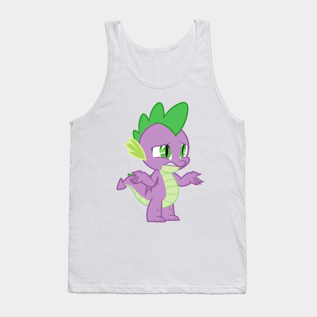 Spike shrugging Tank Top by CloudyGlow